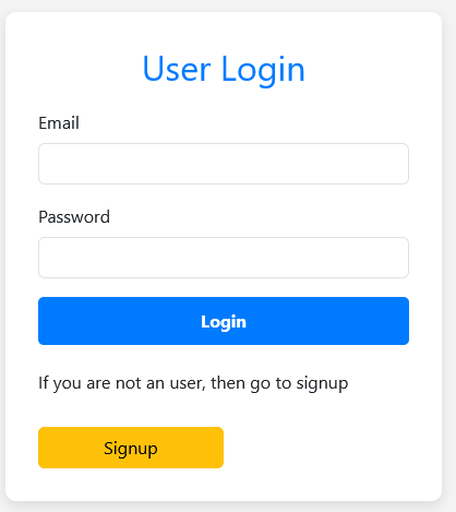 OMS User Login